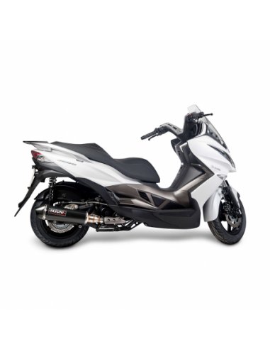 Escape homologado Yasuni 4T KYMCO Superdink 300 kawa J300 black carbon. TUB1206BC. 8436542170277