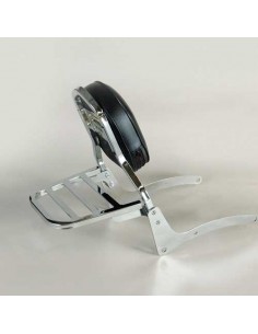 Respaldo con portaequipajes para moto Honda Rebel 125 - 250
