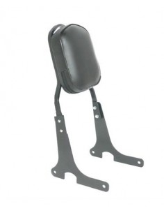 Respaldo sin portaequipajes para moto Honda CMX 500 Rebel, negro mate