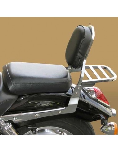 Respaldo con portaequipajes para moto Honda Vtx 1800